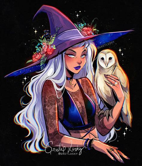 Artstation Alba Barnawl Gretel Lusky Witch Art Witch Drawing Cartoon Art Styles