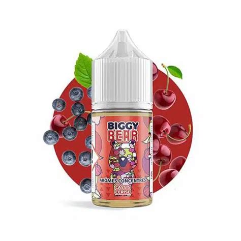 Concentré Cassis Framboise Bleue 30ML Biggy Bear Un Voyage Sensoriel