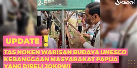 Momen Jokowi Beli Noken Dari Mama Mama Papua Di Pinggir Jalan Video