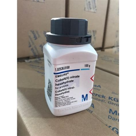 Jual Merck Cobaltii Nitrate Hexahydrate For Analy 1025360100 Merck