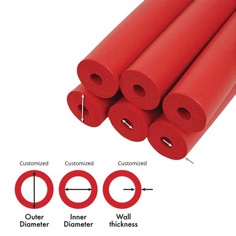 Closed Cell Foam Tubing Tube Protection Foam