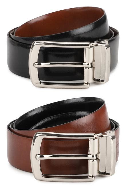 Simon Carter Accessories Simon Carter Black Reversible Belt For Men At