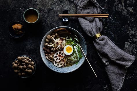 {nudelsuppe Auf Japanisch} Miso Ramen Mit Chashu