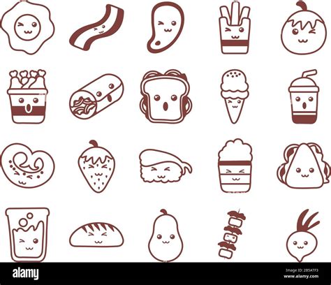 Cute Food Icons