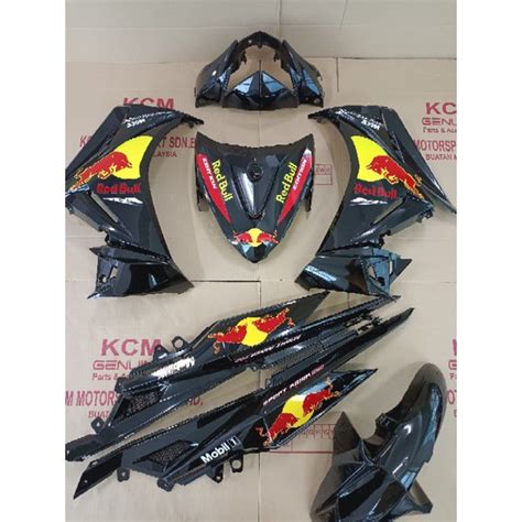 Coverset SYM Sport Rider 125i Redbull Shopee Malaysia