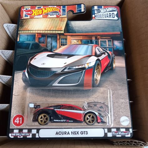 Jual Hot Wheels Acura Nsx Gt Boulevard J Premium Shopee Indonesia