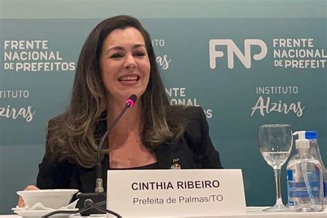 Cinthia Ribeiro defende em Brasília licença maternidade para prefeitas