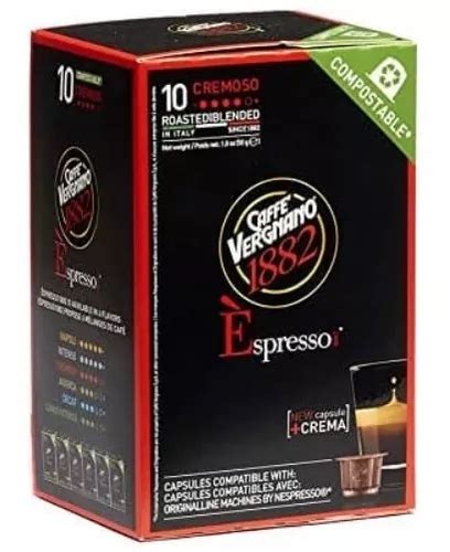 Vergnano Caf Espresso Cremoso C Psulas Comp Nespresso Cuotas Sin