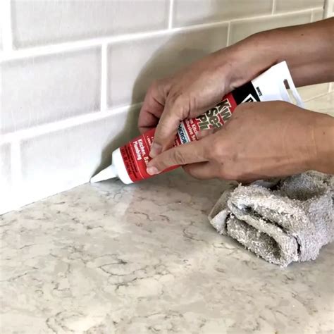 Caulking Kitchen Backsplash Wall Kitchen Info