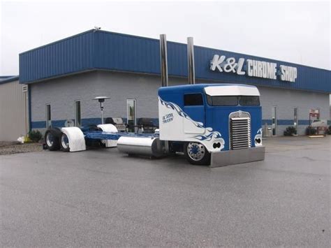 Custom Cabover Semi Trucks