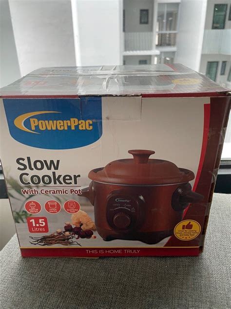 Small Size Powerpac Slow Cooker Tv And Home Appliances Kitchen Appliances Cookers On Carousell