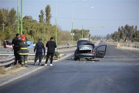 Impactantes Imágenes Del Trágico Choque En Ruta 40