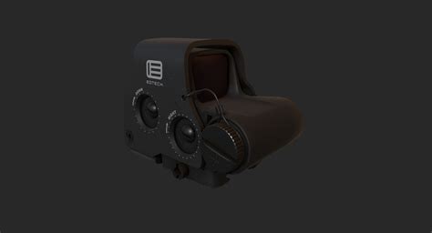 3D eotech exps3 scope - TurboSquid 1382018