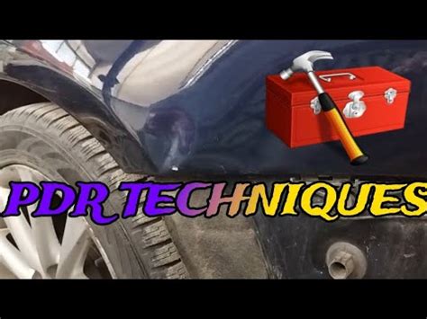 Tinsmith Work Auto Repair Pdr Techniques Bodywork Panel Beating Youtube