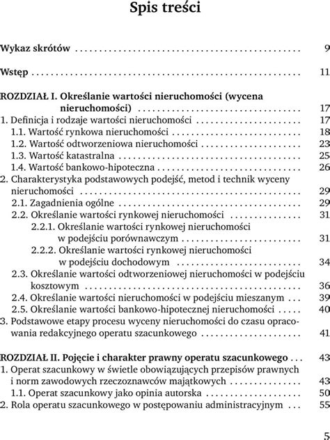 Wycena Nieruchomo Ci Operat Szacunkowy Rzeczoznawstwo Maj Tkowe Pdf