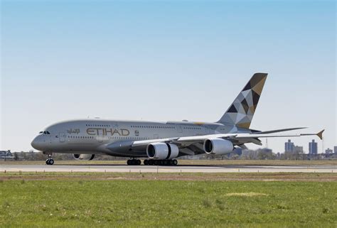 Etihad Airways A380 Returns To New York Djs Aviation