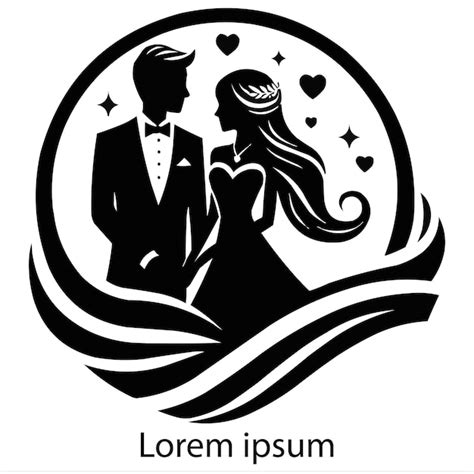 Premium Vector Romantic Couple Logo