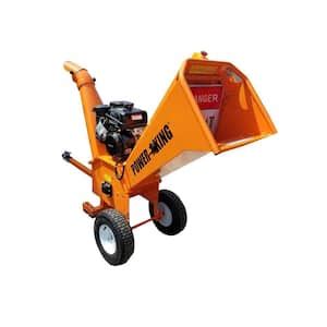 Power King Reconditioned 5 In 14 HP Gas Powered Commercial Chipper