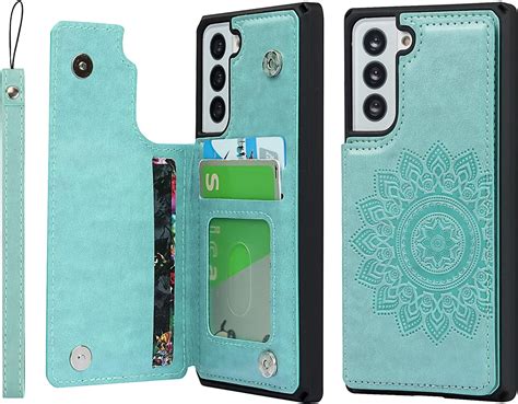 Amazon Jaorty For Galaxy S21 Plus S21 Wallet Case With RFID