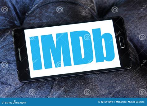 Imdb Website Logo Editorial Photography Image Of Movies 121291892