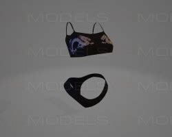 Dragon Bikini VRModels D Models For VR AR And CG Projects