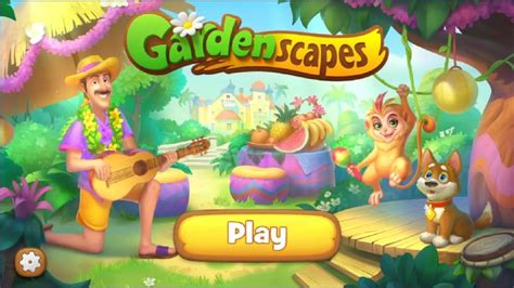 Gardenscapes Level Micro Gameplay Hd Cartoni Animati Monete