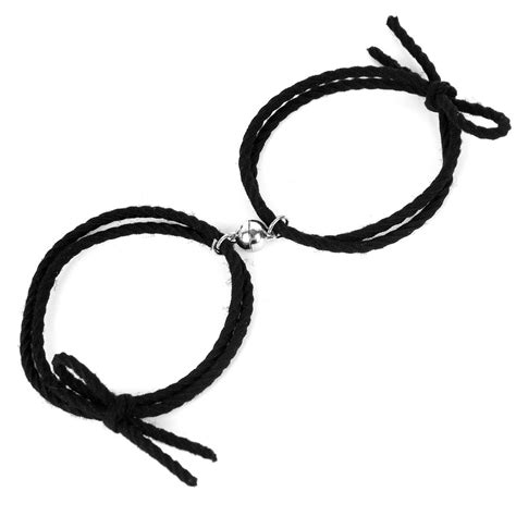 Ves Pcs Pareja Minimalista Amantes De La Amistad Pulsera Cuerda