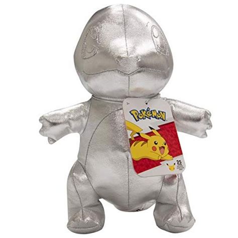 Pokemon 25th Celebration 8" Silver Charmander Plush - Limited Edition ...