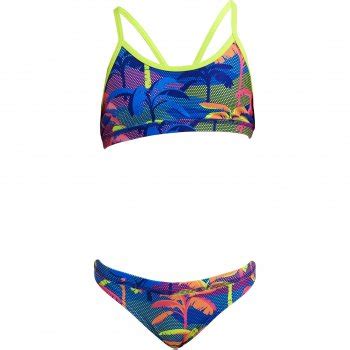 Funkita Bikini Ragazza Racerback Eco Palm A Lot BIKE24