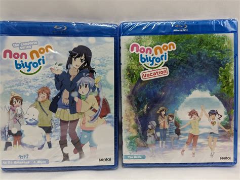 Non Non Biyori Complete Series 1and2 Non Non Biyori Vacation Sealed Ebay