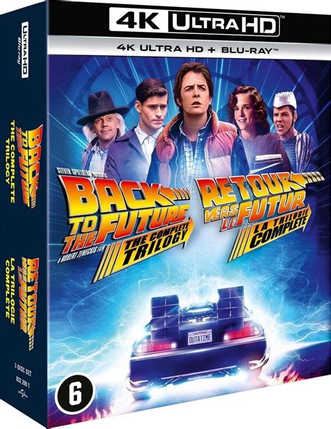 Retour Vers Le Futur Trilogie Compl Te Critique Blu Ray K Ultra Hd