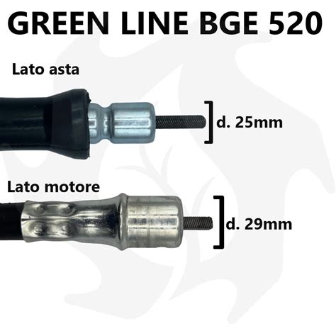 Guaina Completa Di Flessibile Per Decespugliatore Green Line BGE520