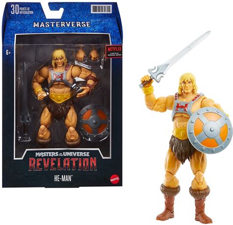 Masters Of The Universe Revelation He Man Action Figure Kapow Toys