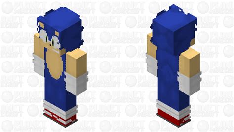 - Sonic The Hedgehog - HD Minecraft Skin