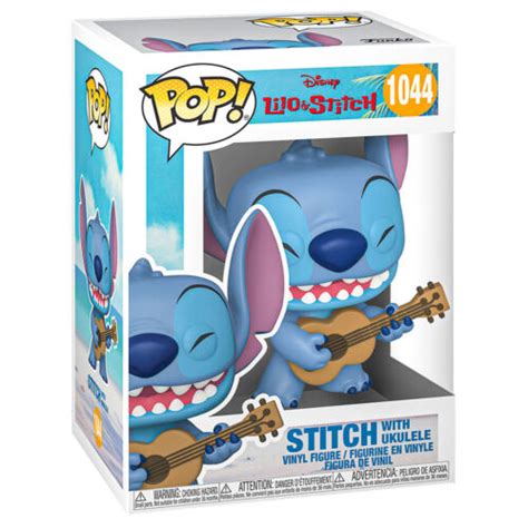 Funko POP Disney 1044 Lilo And Stitch Stich With Ukulele Vinyl Figure