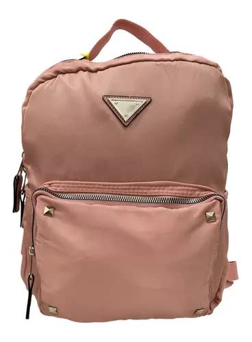 Mochila Rosa Para Mujer Espaciosa Informal Y Moderna De Pagani