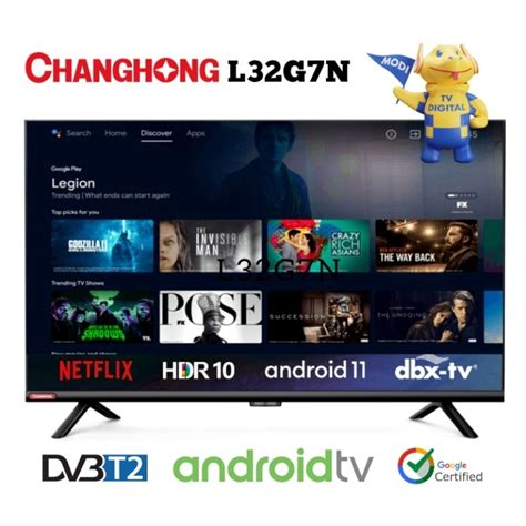 Jual CHANGHONG 32 LED Smart TV Android 11 Digital TV Netflix Google