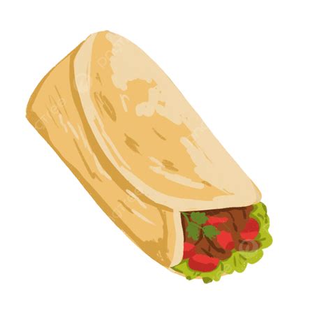 Delicious Mexican Burritos Food Burritos Mexico PNG Transparent