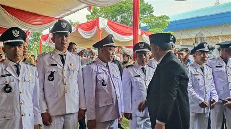 Kades Terpilih Di Muara Enim Sumsel Dilantik Serentak Hari Ini