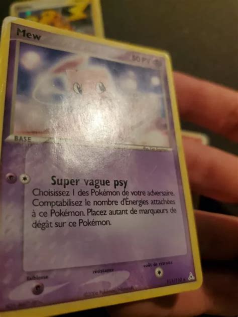 Carte PokÉmon Ex Fantômes Holon Mew 50 Pv 111110 Eur 1200