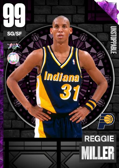 NBA 2K23 2KDB Custom Card Reggie Miller