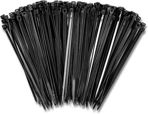 4 Inch Zip Cable Ties 1000 Pack 18lbs Tensile Strength Heavy Duty