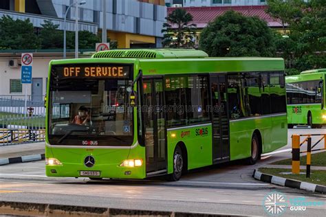 Off Service Smrt Buses Mercedes Benz Oc Le Smb S Land