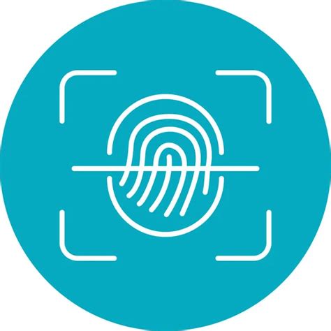 Fingerprint Technology Access Vector Images Depositphotos