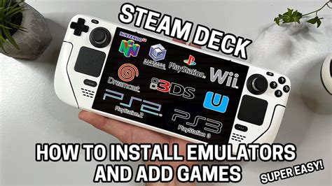 Steam Deck How To Setup And Install Emulators And Games Easy Way