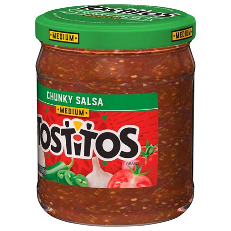 Tostitos Chunky Salsa, Medium-Front-Right-Elevated