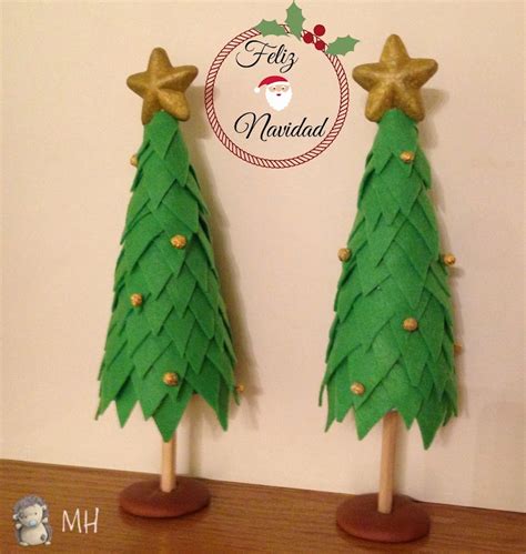 Diy Arbolitos De Navidad Manualidades