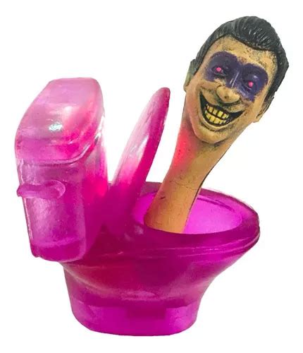 Figura Juguete Terror Taza Wc Skibidi Toilet Morada Con Luz MercadoLibre