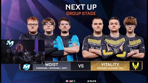 Moist Vs Vitality Rlcs World Championship Aug Th Youtube