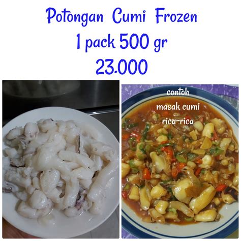 Jual Potongan Cumi Gr Frozen Seafood Shopee Indonesia